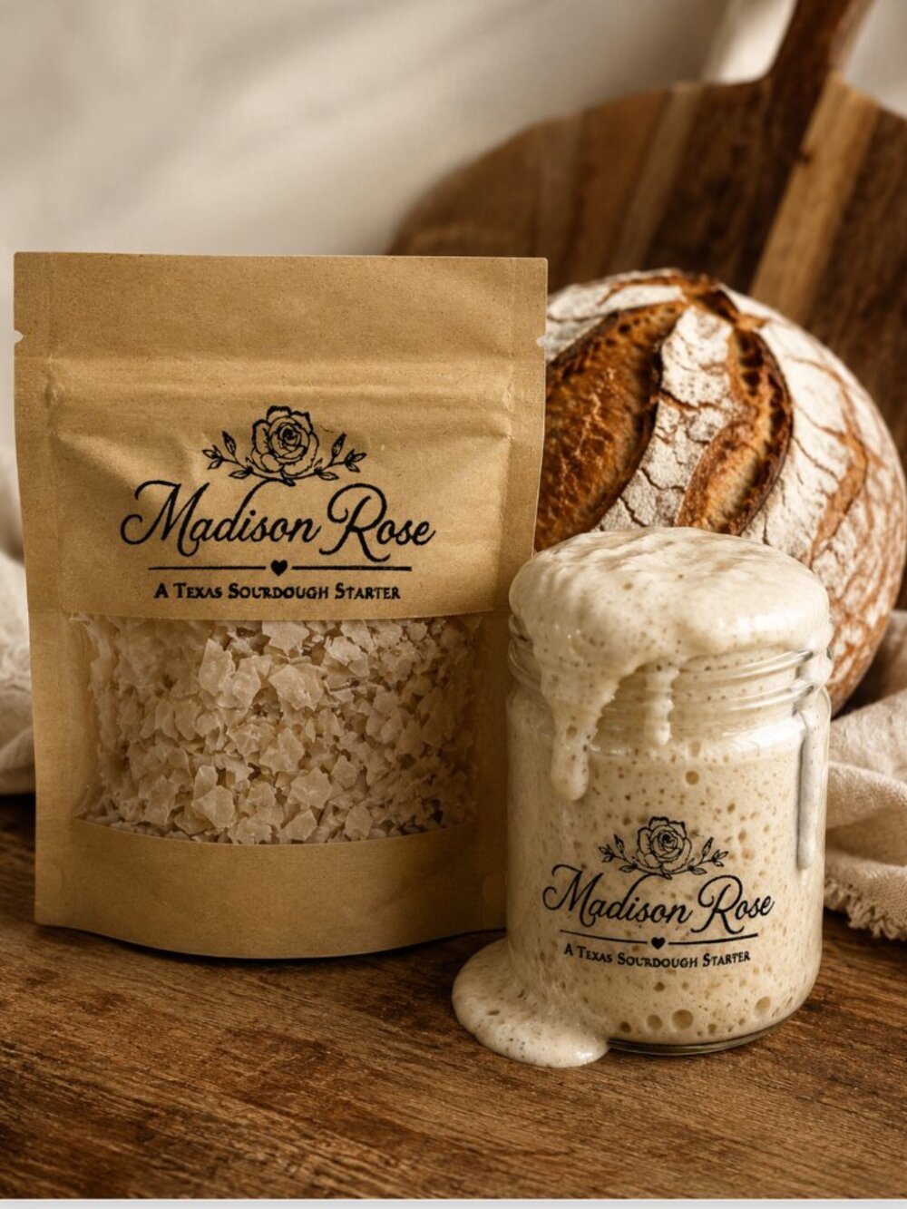 Madison Rose-A Texas Sourdough Starter